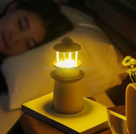 Classical Design Smart LED Wireless Rechargeable Decorative Bedroom Night Floor Lamps Wooden Gift Lamp