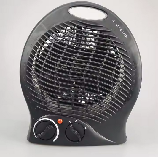 Small Portable High Power Electric Heating Fan 2000W Heating Space Heating Fan Black LQ-801